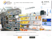 Tablet Screenshot of calellafarmacia.com